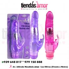 VibradorConsolador Conejito-AphrodisiaCrystal Dildo